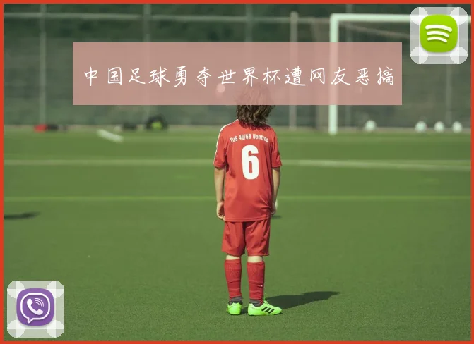 中国足球勇夺世界杯遭网友恶搞